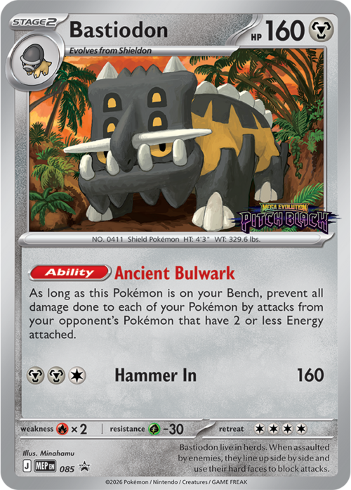 Bastiodon Card Front