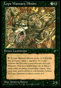 Lupo Mannaro Minore Card Front