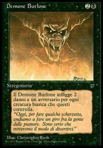 Demone Burlone Card Front