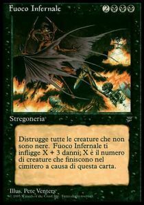 Fuoco Infernale Card Front