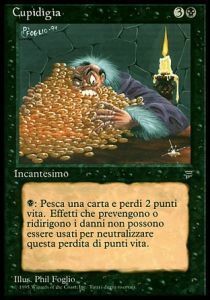 Greed Card Front