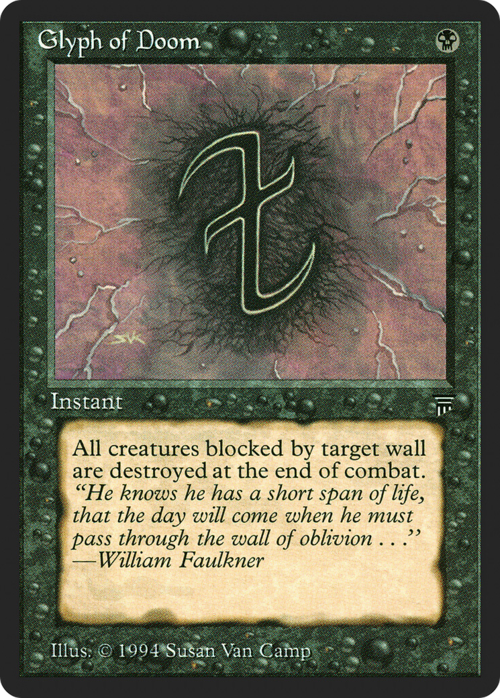 Glyph of Doom Card Front
