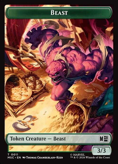 Beast // Vibranium Card Front