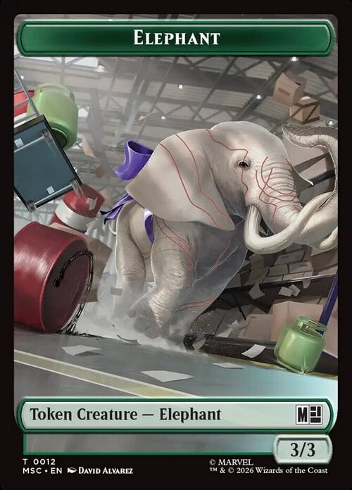 Elephant // Rhino Card Front