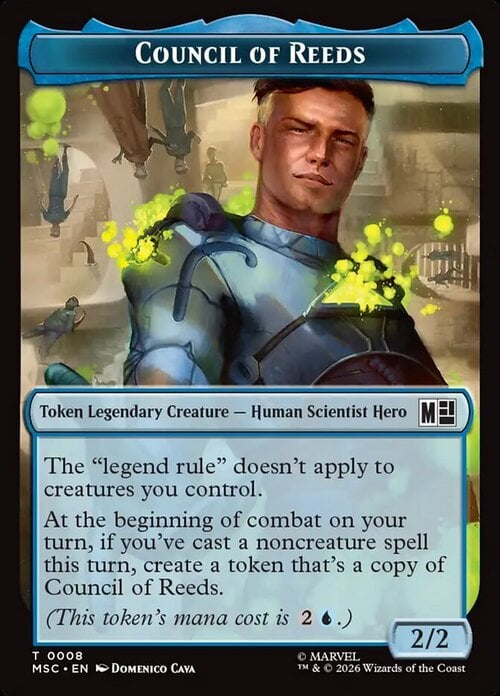 Council of Reeds // Construct Card Front