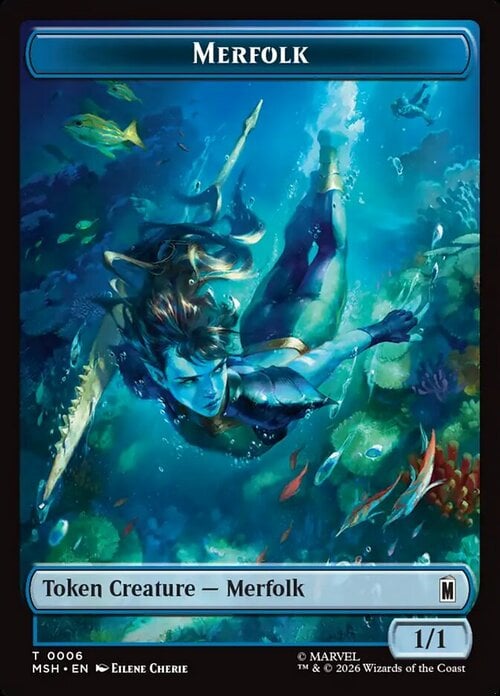 Merfolk // Doombot Card Front