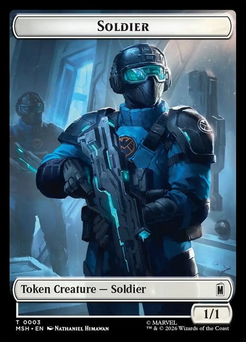 Soldier // Villain Card Front