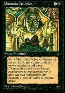 Mummia Ciclopica Card Front
