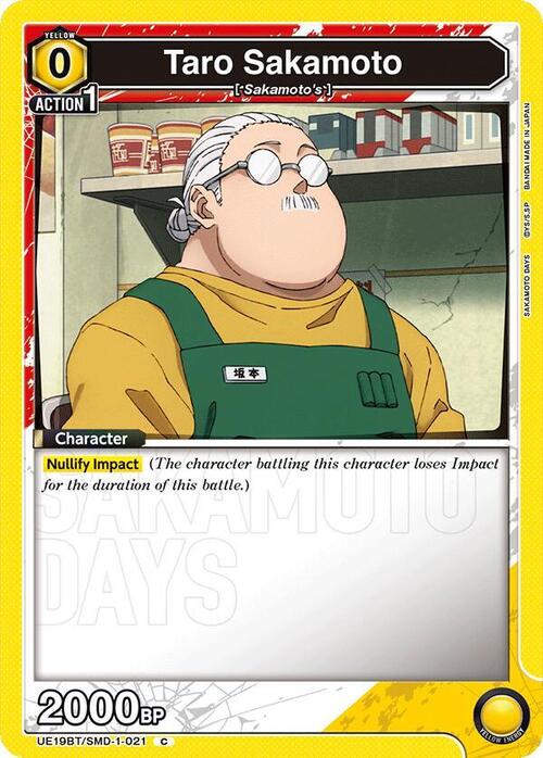 Taro Sakamoto Card Front
