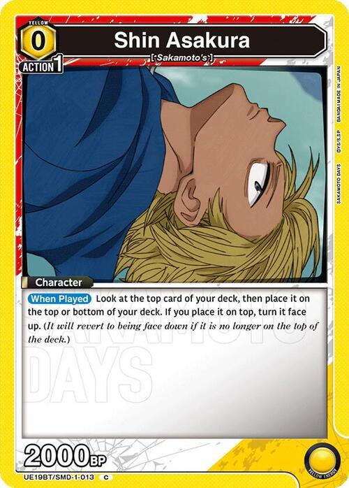 Shin Asakura Card Front