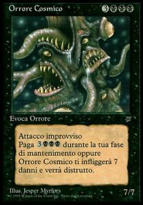 Orrore Cosmico Card Front