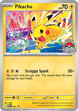 Pikachu Card Front