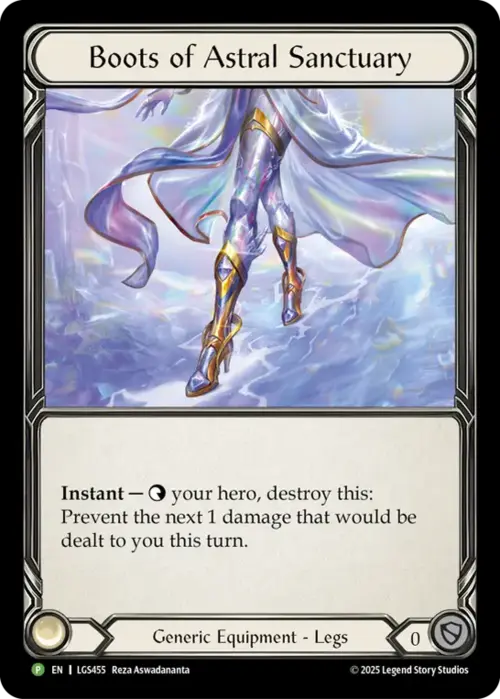 Boots of Astral Sanctuary Card Front