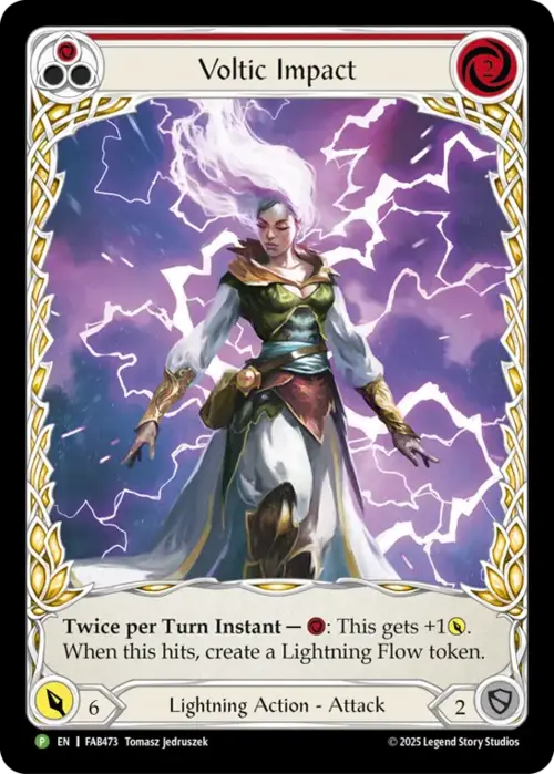 Voltic Impact Card Front
