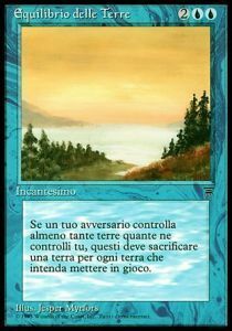 Equilibrio delle Terre Card Front