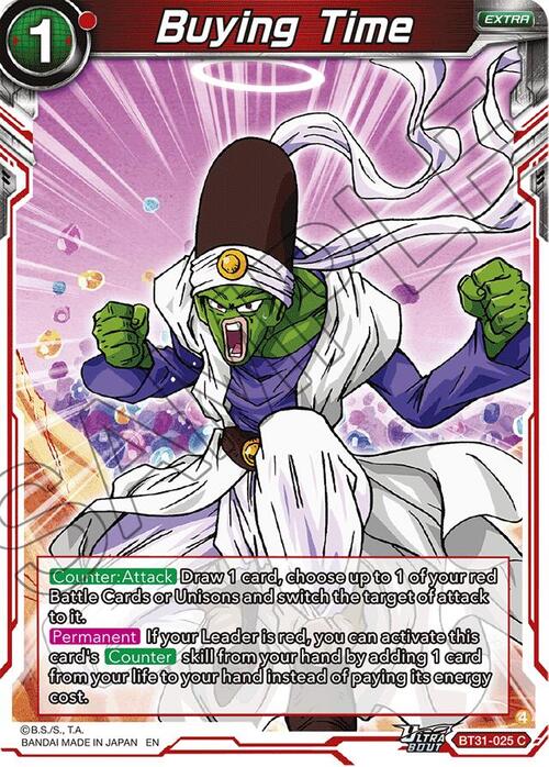 Buying Time Card Front