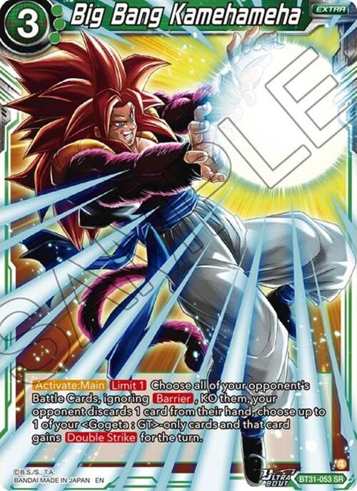 Big Bang Kamehameha Frente