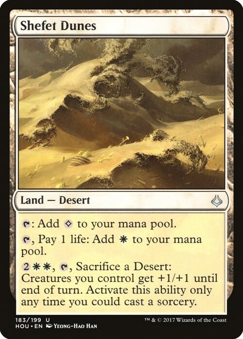 Dune di Shefet Card Front