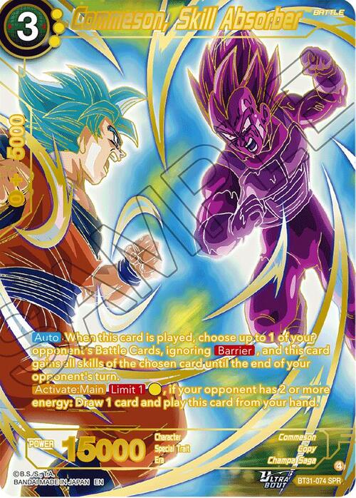 Commeson, Skill Absorber Frente