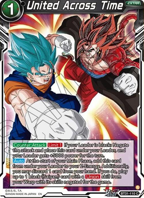 United Across Time Card Front