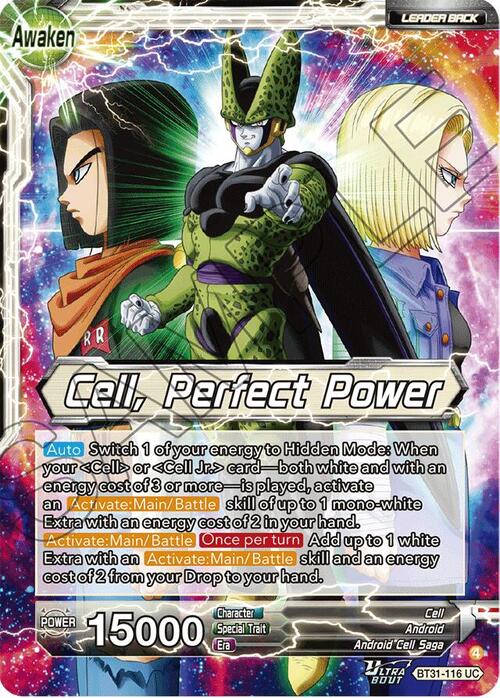 Cell // Cell, Perfect Power Card Front