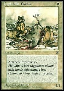 Tundra Wolves Card Front