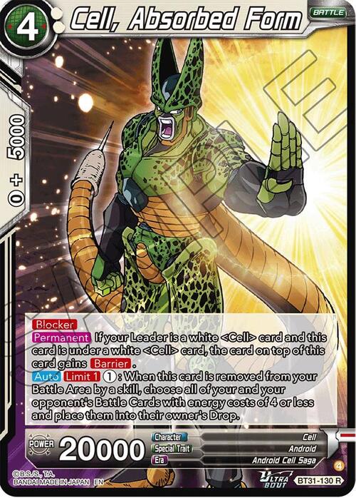 Cell, Absorbed Form Card Front