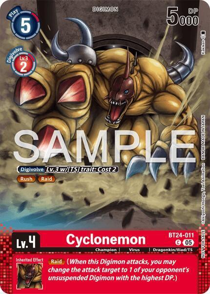 Cyclonemon Card Front
