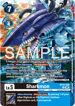 Sharkmon Frente