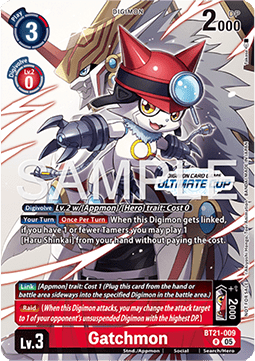 Gatchmon Card Front