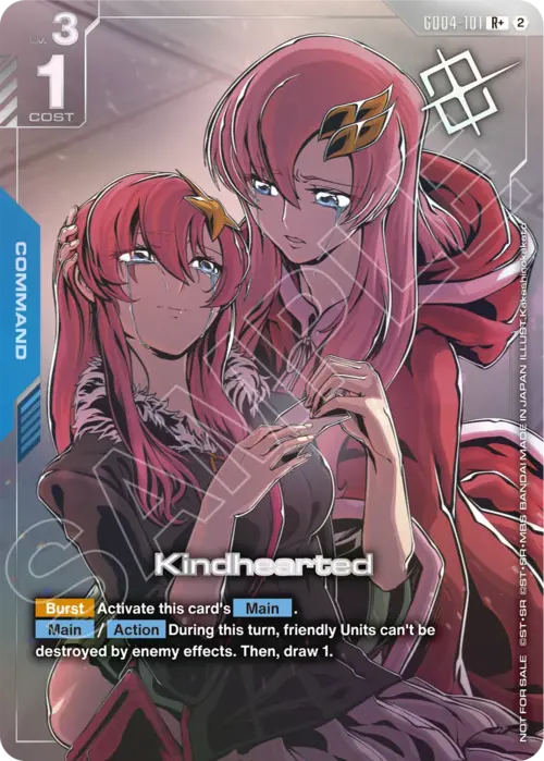 Kindhearted Card Front