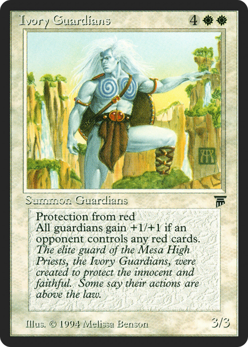 Ivory Guardians Card Front
