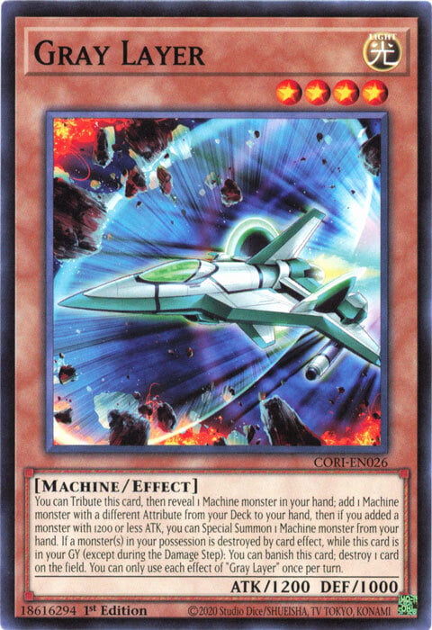 Gray Layer Card Front