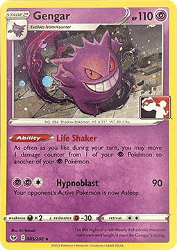 Gengar Frente