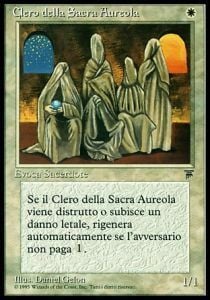 Clero della Sacra Aureola Card Front