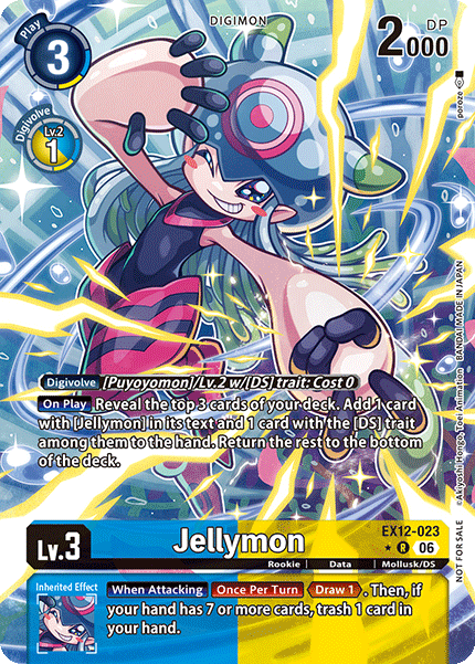 Jellymon Card Front