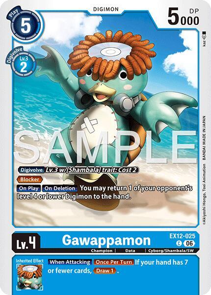 Gawappamon Card Front