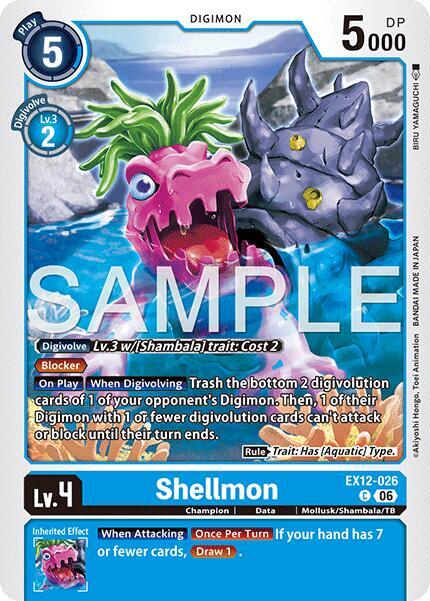 Shellmon Card Front