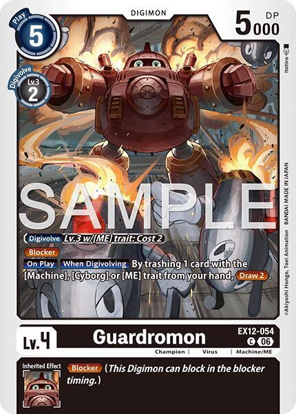 Guardromon Card Front