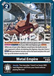 Metal Empire EX12-072 