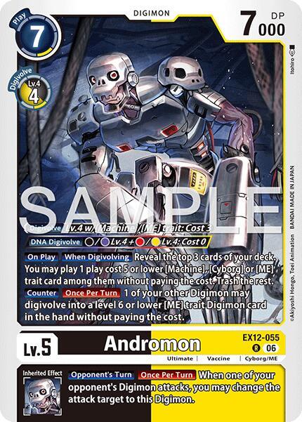 Andromon Card Front