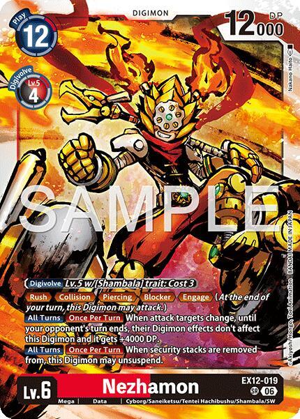 Nezhamon Card Front