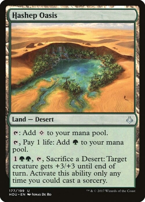 Hashep Oasis Card Front