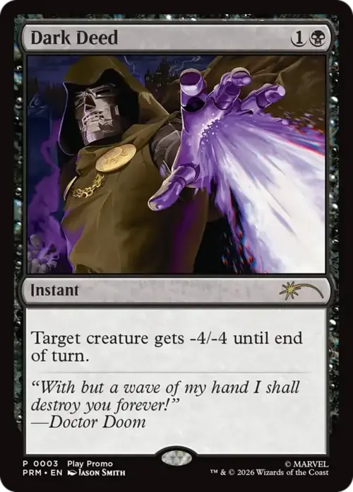 Dark Deed Frente