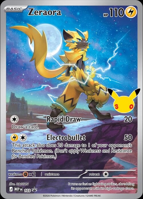 Zeraora Frente