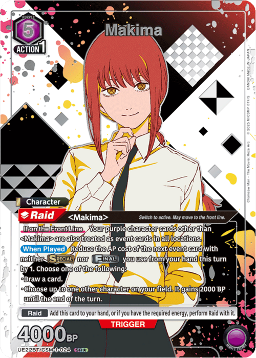Makima Card Front