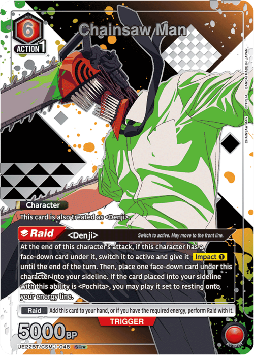 Chainsaw Man Card Front