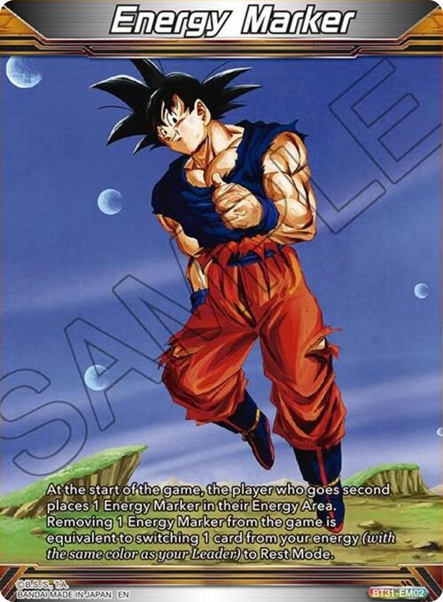 Energy Marker Card Front