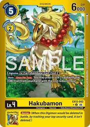 Hakubamon · Limited Foil EX12-043f