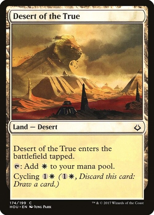 Desert of the True Card Front